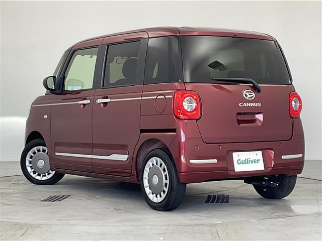 ムーヴキャンバス セオリーＧ　ディーラーオプションナビ（エクリプス）／パノラマモニター／スマートアシスト／前後コーナーセンサー／ＬＥＤヘッドライト／両側パワースライドドア／前席シートヒーター／革巻きステアリング／スペアキー（43枚目）