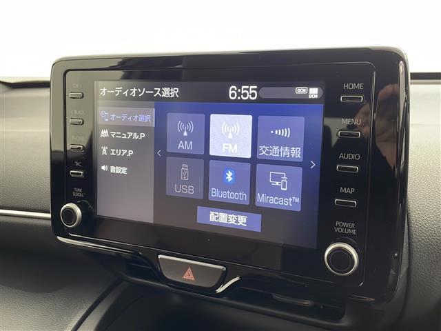 ヤリスクロス Ｚ　アドベンチャー　純正ディスプレイオーディオ／ＡＭ／ＦＭ／ＵＳＢ／ＢＴ／Ｍｉｒａｃａｓｔ／前後ドライブレコーダー／ハーフレザーシート／前席シートヒーター／運転席パワーシート／革巻きステアリング／ステアヒーター（4枚目）