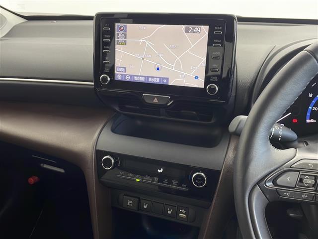 ヤリスクロス ハイブリッドZ 禁煙車 純正ナビ Bluetooth/AppleCarplay バックカメラ ブラインドスポットモニター 前後ドライブレコーダー オートブレーキホールド オートLEDヘッドライト シートヒーター(2枚目)