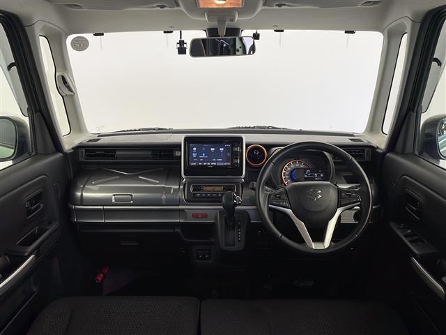 スペーシアギア ハイブリッドＸＺ　ターボ　純正ナビ／スズキセーフティサポート／スマートキー＆プッシュスタート／ビルトインＥＴＣ／両側パワスラ／前列シートヒーター／ＬＥＤオートヘッドライト／パドルシフト／革巻きステアリング／ＬＥＤフォグライト（2枚目）