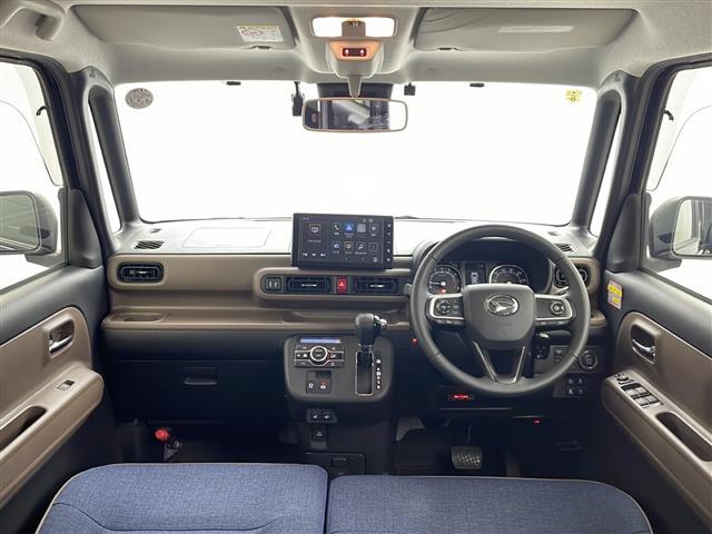 ムーヴキャンバス セオリーＧターボ　純正９インチディスプレイ　フルセグＴＶ　Ｂｌｕｅｔｏｏｔｈ　ＵＳＢ　Ａｐｐｌｅ　Ｃａｒｐｌａｙ　バックカメラ　両側パワースライドドア　衝突被害軽減ブレーキ　横滑り防止装置　レーダークルーズコントロール（2枚目）