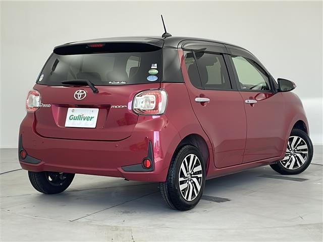 パッソ モーダ　Ｇパッケージ　純正ディーラーオプションナビ（ＡＭ／ＦＭ／ＣＤ／ＳＤ／ＢＴ／フルセグ）　ドライブレコーダー　ＥＴＣ　シートヒーター　トヨタセーフティセンス（ＰＣＳ／ＡＨＢ／クリアランスソナー）　アイドリングストップ（32枚目）