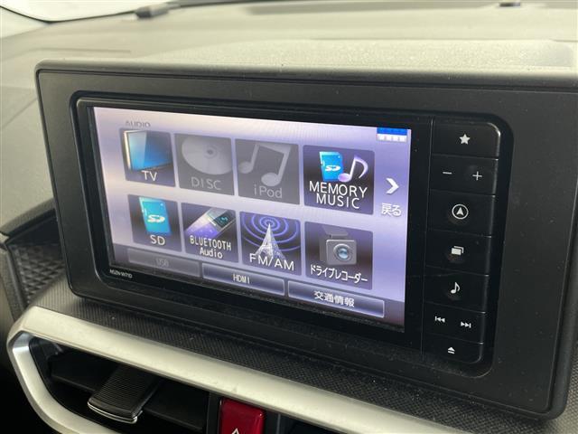 ロッキー G 純正SDナビ/CD DVD フルセグTV BT SD USB FM AM/アダプティブクルーズコントロール/アラウンドビューモニター/スマートアシスト/衝突被害軽減システム/スペアキー(6枚目)