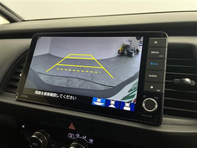 フィット e:HEVリュクス 純正9インチナビ/CD DVD BT SD FM AM/フルセグTV/バックカメラ/ホンダセンシング/アダプティブクルーズコントロール/衝突被害軽減システム/スペアキー/ハーフレザーシート(5枚目)