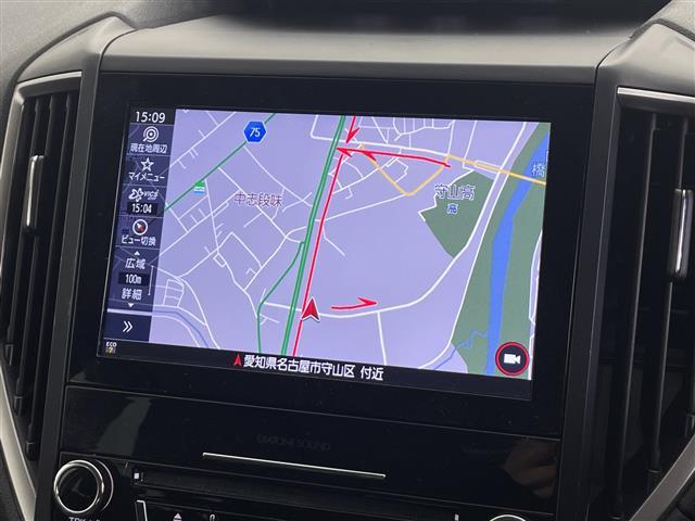 フォレスター スポーツ 純正DIATONE SOUNDナビ サンルーフ フロント・サイド・バックカメラ フルセグTV ブルートゥース 純正18インチアルミホイール ルーフレール 純正スマートリヤビューミラー ハーフレザー(2枚目)