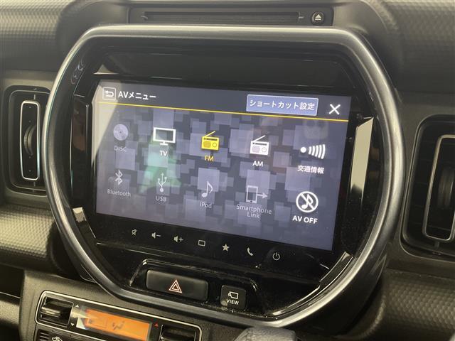 ハスラー Ｊスタイル　純正９インチナビ　全方位カメラ　フルセグＴＶ　ブルートゥース　ＵＳＢ　合皮コンビシート　前席シートヒーター　プッシュスタート　純正１５インチアルミホイール　ＥＴＣ　純正フロアマット（4枚目）