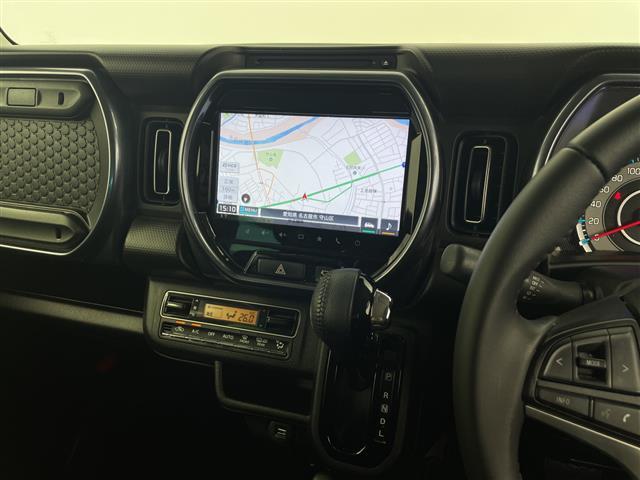 ハスラー Ｊスタイル　純正９インチナビ　全方位カメラ　フルセグＴＶ　ブルートゥース　ＵＳＢ　合皮コンビシート　前席シートヒーター　プッシュスタート　純正１５インチアルミホイール　ＥＴＣ　純正フロアマット（12枚目）