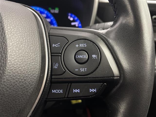 カローラクロス ハイブリッド　Ｚ　純正９インチディスプレイオーディオ　バックカメラ　ルーフレール　ブルートゥース　ＡＭ・ＦＭ　アップルカープレイ　トヨタセーフティセンス　ハーフレザーシート　前席シートヒーター　スペアキー（9枚目）