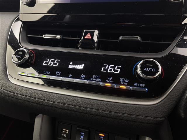 カローラクロス ハイブリッド　Ｚ　純正９インチディスプレイオーディオ　バックカメラ　ルーフレール　ブルートゥース　ＡＭ・ＦＭ　アップルカープレイ　トヨタセーフティセンス　ハーフレザーシート　前席シートヒーター　スペアキー（13枚目）