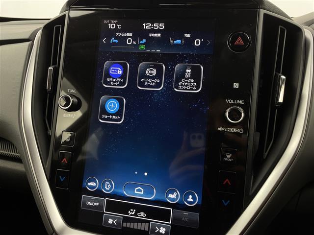 クロストレック ツーリング　純正１１．６インチ縦型ナビ／アラウンドビューモニター／アイサイト／ＡＣＣ／前席パワーシート／前席シートヒーター／ステアリングヒーター／前後ドライブレコーダー／ルーフレール／ＥＴＣ／スペアキー（5枚目）