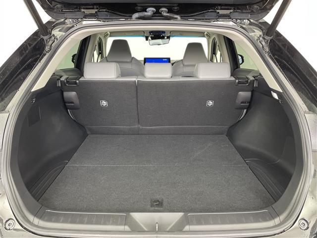 ハリアーハイブリッド Ｇ　純正１２．３インチナビ　ＪＢＬアンプ　バックカメラ　フルセグＴＶ　ブルートゥース　デジタルインナーミラー（前後方録画）　ＥＴＣ２．０　ＬＥＤヘッド　セーフティセンス　灰色ハーフレザーシート（27枚目）