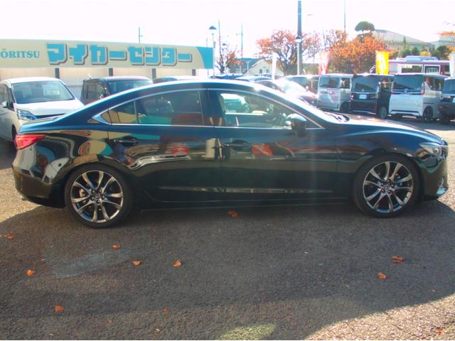 アテンザセダン ＸＤ　Ｌパッケージ　ローダウン　ＬＫＡ　Ｂｌｕｅｔｏｏｔｈオーディオ　ＤＶＤ再生機能　アクティブクルーズコントロール　革シート　電動シート　オートエアコン　シートヒーター　ＬＥＤヘッド　ＥＴＣ　助手席エアバッグ（7枚目）