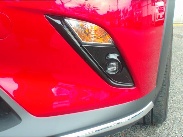 悪天候で明るいフォグランプのおかげで安心です。