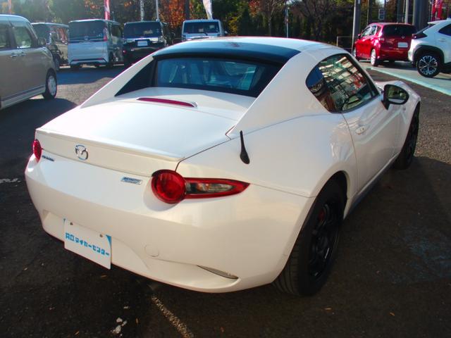 ロードスターＲＦ Ｓ　ＢＴオーディオ　ＤＳＣ　ＵＳＢ接続　オートエアコン　アドバンスドキー　ＡＢＳ　盗難防止装置　パワーウインドウ　ＥＴＣ　エアバッグ　ナビＴＶ　キーレスエントリー　オートライト　メモリーナビ　アイスト（6枚目）