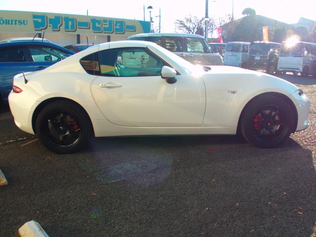 ロードスターＲＦ Ｓ　ＢＴオーディオ　ＤＳＣ　ＵＳＢ接続　オートエアコン　アドバンスドキー　ＡＢＳ　盗難防止装置　パワーウインドウ　ＥＴＣ　エアバッグ　ナビＴＶ　キーレスエントリー　オートライト　メモリーナビ　アイスト（7枚目）