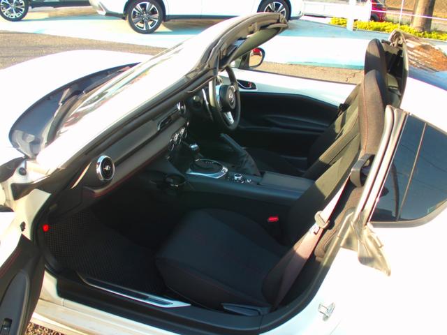 ロードスターＲＦ Ｓ　ＢＴオーディオ　ＤＳＣ　ＵＳＢ接続　オートエアコン　アドバンスドキー　ＡＢＳ　盗難防止装置　パワーウインドウ　ＥＴＣ　エアバッグ　ナビＴＶ　キーレスエントリー　オートライト　メモリーナビ　アイスト（44枚目）