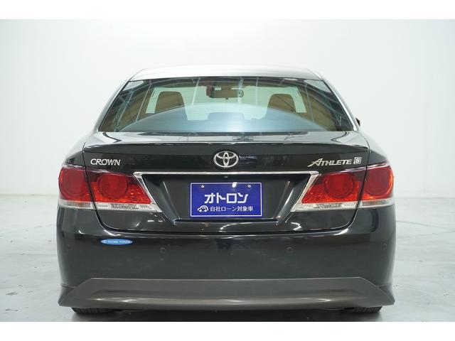 クラウン アスリートS ETC オートクルーズコントロール バックカメラ ナビ TV アルミホイール HID AT スマートキー 盗難防止システム パワーシート 衝突安全ボディ ABS ESC エアコン パワーステアリング(4枚目)