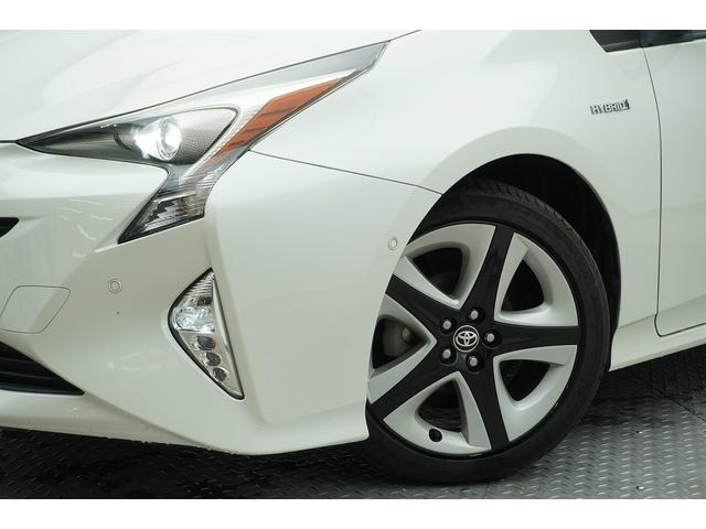 プリウス Ａツーリングセレクション　ＥＴＣ　クリアランスソナー　レーンアシスト　オートクルーズコントロール　衝突被害軽減システム　バックカメラ　ナビ　ＴＶ　アルミホイール　ＬＥＤヘッドランプ　ＣＶＴ　シートヒーター　スマートキー（20枚目）