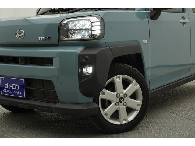 タフト Ｇ　全周囲カメラ　クリアランスソナー　衝突被害軽減システム　ＬＥＤヘッドランプ　スマートキー　電動格納ミラー　ＣＶＴ　盗難防止システム　ＡＢＳ　ＥＳＣ　アルミホイール　衝突安全ボディ　エアコン（4枚目）