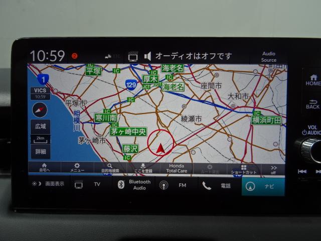 ヴェゼル e:HEVZ HondaSENSING 前後ドラレコ メモリーナビ リアカメラ シートヒーター ETC2.0 ブラインドスポットINFO ワイヤレス充電 パドルシフト ドアバイザー パーキングセンサー ワンオーナー(3枚目)