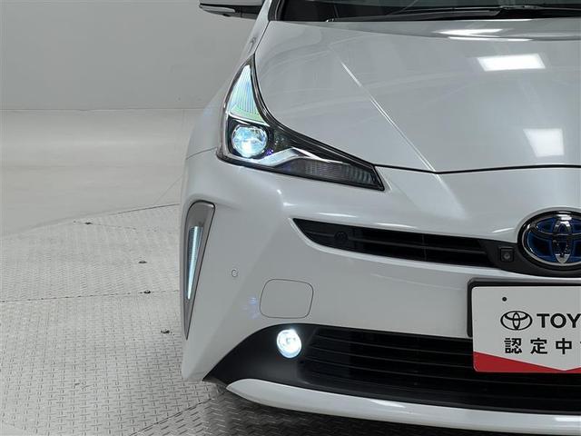 プリウス SセーフティプラスII 衝突被害軽減ブレーキ ブラインドスポットモニター リヤクロストラフィックアラート 7インチSDナビ パノラミックビューモニター ETC2.0 AC100V(1500W使用可) スマートキー 点検記録簿(5枚目)