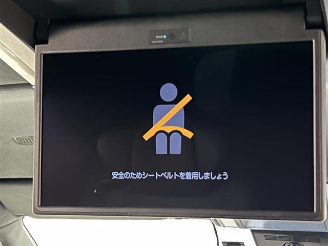 後席モニター付！長時間の移動の際、後ろに乗った人も退屈することなく過ごせます！