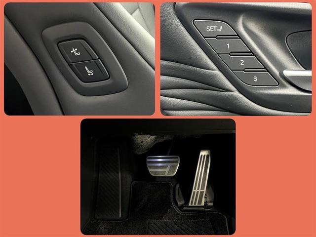 運転席は３人分のメモリー機能付！助手席のリクライニングとスライドは運転席側からも操作可能！アクセルペダルはオルガンタイプ！