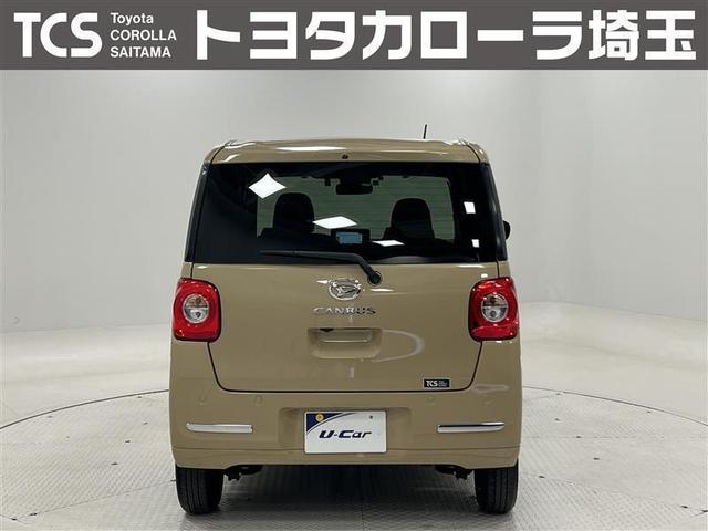 ムーヴキャンバス セオリーGターボ 衝突回避支援ブレーキ機能 地デジ サイドエアバッグ バックモニター Wパワスラ 盗難防止システム LEDヘッドライト パワーステアリング ETC車載器 スマートキー クルコン キーフリーシステム(3枚目)