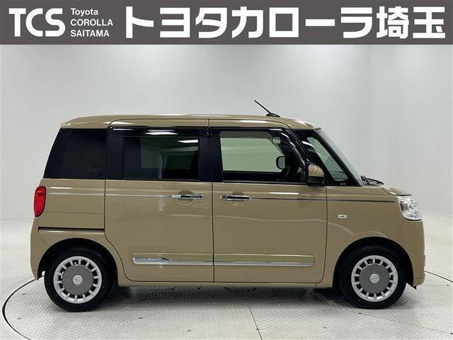 ムーヴキャンバス セオリーGターボ 衝突回避支援ブレーキ機能 地デジ サイドエアバッグ バックモニター Wパワスラ 盗難防止システム LEDヘッドライト パワーステアリング ETC車載器 スマートキー クルコン キーフリーシステム(5枚目)