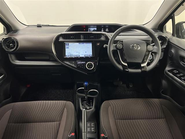 アクア Ｇ　モデリスタフルエアロ＆１６インチＡＷ　衝突被害軽減ブレーキ　ＬＥＤライト＆フォグ　９インチＳＤナビ　バックモニター　ＥＴＣ２．０　リモートスターター　スペアタイヤ　スマートキー　点検記録簿（10枚目）