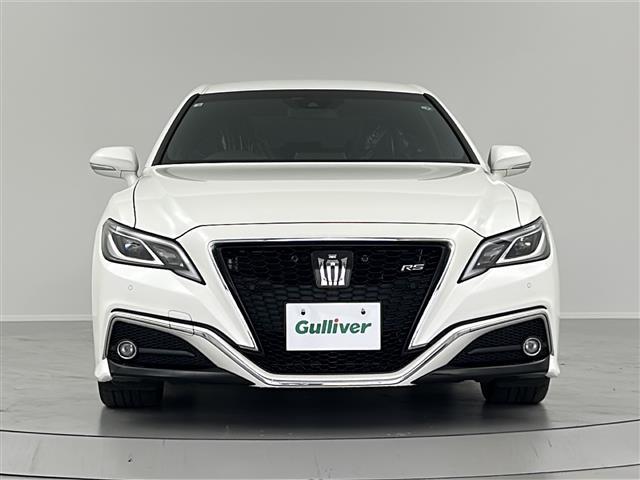クラウン RS-B ナビ ETC フルセグ バックカメラ 衝突軽減装置 前席パワーシート レーダークルーズ パドルシフト クリアランソソナー オートライト デュアルエアコン 純正18インチアルミホイール スマートキー(17枚目)