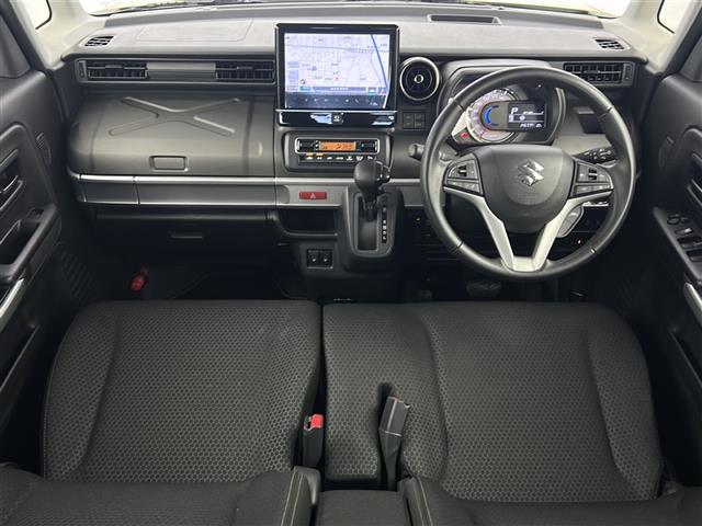 スペーシアギア ハイブリッドＸＺ　禁煙車／スズキセーフティーサポート／ＨＵＤ／純正９型ナビ／全周囲カメラ／／両側パワースライドドア／シートヒーター／ＥＴＣ／ドラレコ／スペアキー／ＬＥＤヘッドライト／純正１４インチＡＷ／純正フロアマット（2枚目）