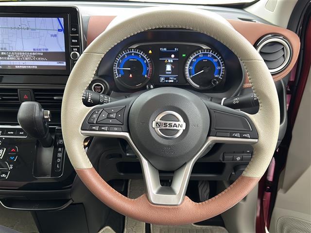 デイズ ボレロ X 禁煙車/ワンオーナー/衝突軽減ブレーキ/車線逸脱警報/ソナー/全周囲カメラ/純正9型ナビ/フルセグTV/ハーフレザーシート/ドライブレコーダー/プッシュスタート/スマートキー/スペアキ/純14inAW(32枚目)