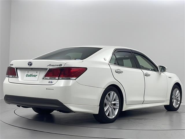 クラウンハイブリッド アスリートS 禁煙車 フルセグTV ETC 純正17インチアルミ 社外フロアマット HIDヘッドライト オートライト フォグランプ パワーシート ステアリングヒーター クルーズコントロール プッシュスタート(36枚目)