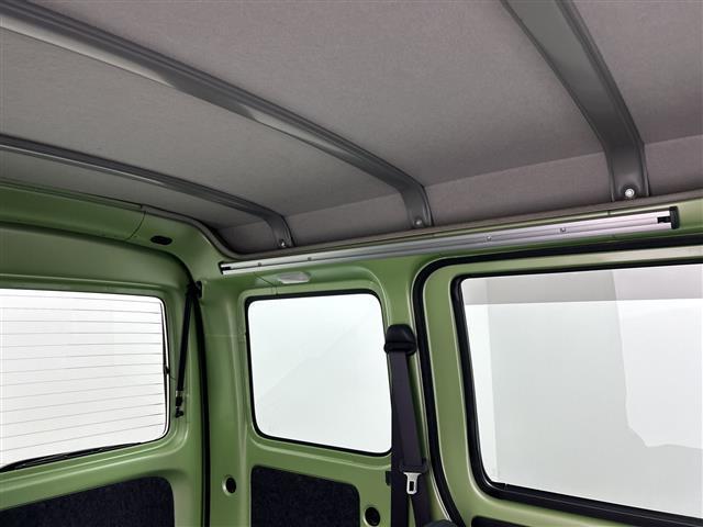 ハイゼットカーゴ デラックスリミテッド 禁煙車 4WD ハイルーフ キーレス ドアバイザー 社外アルミホイール ヘッドライトレベライザー 取扱説明書 保証書 スペアキー 両側スライドドア(30枚目)