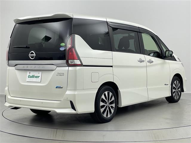 セレナ ハイウェイスターＧ　禁煙車　プロパイロット　両側電動ドア　パーキングアシスト　レーダークルーズコントロール　全方位カメラ　ウォークスルー　コーナーセンサー　純正ナビ　フルセグＴＶ　ＬＥＤライト　ＥＴＣ　純正フロアマット（34枚目）