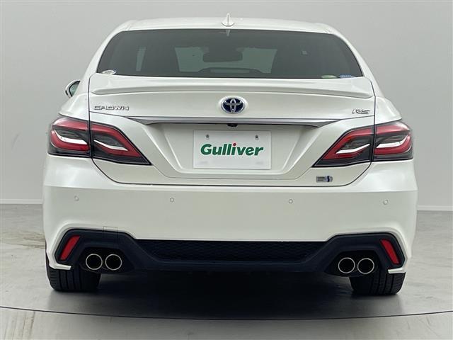 クラウンハイブリッド ＲＳ　禁煙車／レーンキープアシスト／ＢＳＭ／ＲＣＣ／ＨＵＤ／純正ナビ／フルセグ／バックカメラ／シートヒーター／パワーシート／ステアリングヒーター／パドルシフト／ＥＴＣ／ＬＥＤヘッドライト／純正１８インチＡＷ（34枚目）