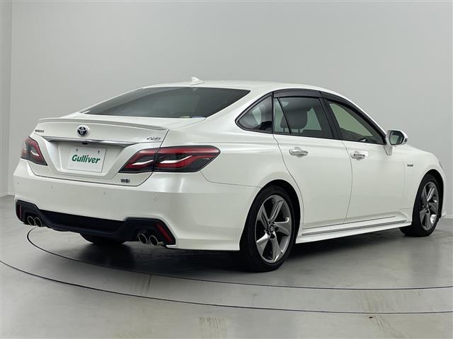 クラウンハイブリッド ＲＳ　禁煙車／レーンキープアシスト／ＢＳＭ／ＲＣＣ／ＨＵＤ／純正ナビ／フルセグ／バックカメラ／シートヒーター／パワーシート／ステアリングヒーター／パドルシフト／ＥＴＣ／ＬＥＤヘッドライト／純正１８インチＡＷ（35枚目）