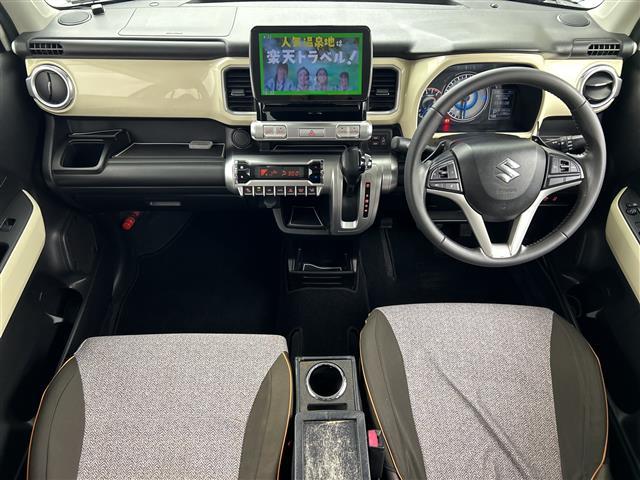 クロスビー ハイブリッドＭＺ　ワンオーナー／スズキセーフティーサポート／クルーズコントロール／社外１０型ナビ／バックカメラ／フルセグ／ドライブレコーダー／パドルシフト／ＬＥＤヘッドライト／プッシュスタート／純正１６インチＡＷ（2枚目）