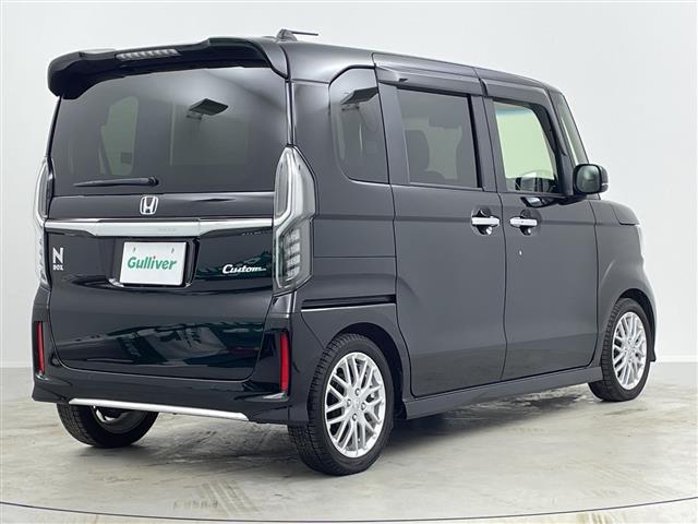 N-BOXカスタム Lターボ 禁煙車/純正ナビ/Bluetooth/フルセグ/レーダークルコン/両側パワスラ/レーンキープ/衝突軽減/コーナーセンサー/シートヒーター/社外AW付サマータイヤ車載//ドライブレコーダー/スペアキー(37枚目)