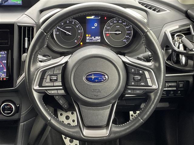 インプレッサスポーツ ２．０ｉ－Ｓアイサイト　禁煙車　ＢＳＭ　レーダークルーズコントロール　社外７型ナビ　フルセグＴＶ　ＥＴＣ　パワーシート　バックカメラ　ＬＥＤライト　フォグライト　レーンアシスト　ダウンヒルアシスト　純正アルミ　パドルシフト（20枚目）