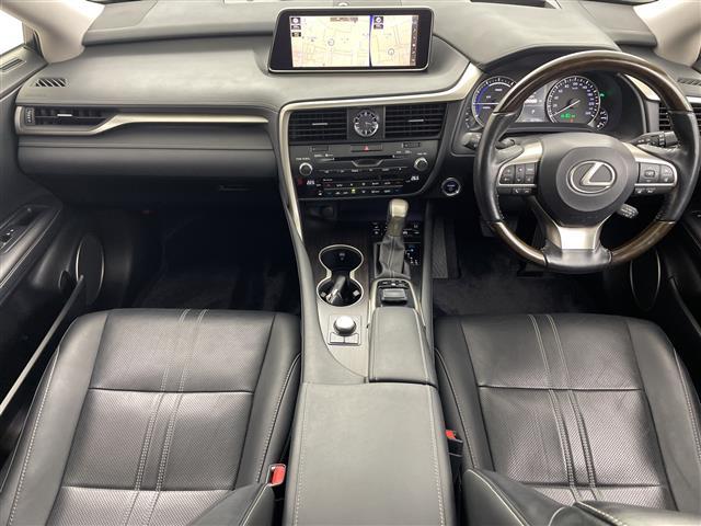 RX RX450h バージョンL 禁煙車/サンルーフ/モデリスタ/純正12型ナビ/全周囲カメラ/衝突軽減/車線逸脱支援/BSM/HUD/レーダークルーズコントロール/黒本革シート/全席シートヒーター/シートベンチレーション/(2枚目)