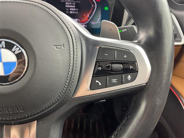 3シリーズ 320d xDrive Mスポーツ 禁煙車 4WD 純正ナビ 全周囲カメラ 電動バックドア アクティブクルーズコントロール フルセグTV 前後ドライブレコーダー 前席パワーシート シートヒーター Wエアコン 純正AW付サマータイヤ車載(21枚目)