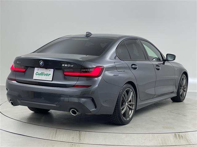 3シリーズ 320d xDrive Mスポーツ 禁煙車 4WD 純正ナビ 全周囲カメラ 電動バックドア アクティブクルーズコントロール フルセグTV 前後ドライブレコーダー 前席パワーシート シートヒーター Wエアコン 純正AW付サマータイヤ車載(36枚目)
