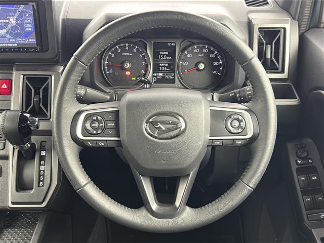 タフト Ｇターボ　クロムベンチャー　社外ナビ　ＢＴ　サンルーフ　バックカメラ　衝突軽減システム　レーダークルーズコントロール　スマートアシスト　前席シートヒーター　純正１５インチアルミホイール　ＬＥＤヘッドライト　スマートキー　ＥＴＣ（12枚目）