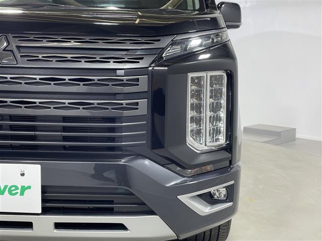 デリカD:5 ジャスパー 純正10.1ナビ 全方位カメラ 両側電動 ETC 革巻ステアリング ステアリングヒーター パドルシフト 衝突軽減 ACC LED フォグ 純正18インチAW パワーバックドア ハーフレザー(38枚目)