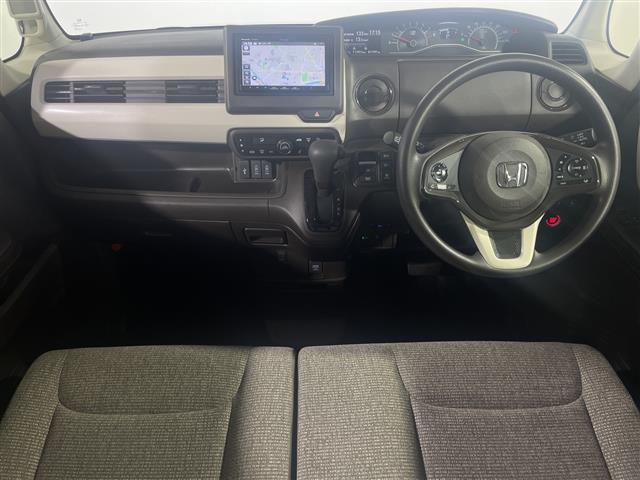 N-BOX L 純正ナビ 両側電動 ETC Bカメラ ホンダセンシング ACC LKAS フルセグ 充電用USB フルセグ Bluetooth ステリモ シートバックテーブル 後席サンシェード フロアマット(2枚目)