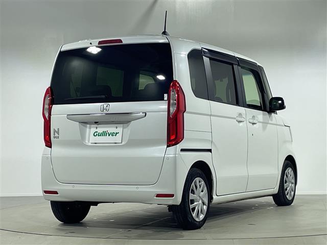 N-BOX L 純正ナビ 両側電動 ETC Bカメラ ホンダセンシング ACC LKAS フルセグ 充電用USB フルセグ Bluetooth ステリモ シートバックテーブル 後席サンシェード フロアマット(35枚目)