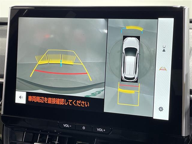 カローラクロス ハイブリッド Z 純正9型ナビ 全方位 寒冷地仕様 LED フォグ ガラスルーフ トヨタセーフティセンス ETC BSM 前席シートヒーター エアシート ステアリングヒーター ドラレコ スマートキー ACC 18AW(5枚目)
