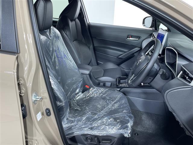 カローラクロス ハイブリッド Z 純正9型ナビ 全方位 寒冷地仕様 LED フォグ ガラスルーフ トヨタセーフティセンス ETC BSM 前席シートヒーター エアシート ステアリングヒーター ドラレコ スマートキー ACC 18AW(23枚目)